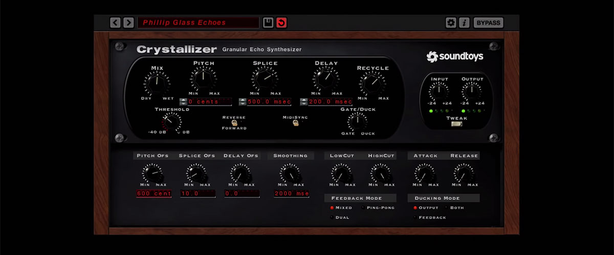Soundtoys Crystallizer screenshot