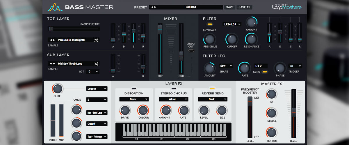 Loopmasters Plugins Bass Master