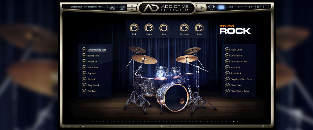 XLN Audio Addictive Drums 2